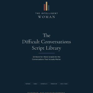 The Difficult Conversations Script Library